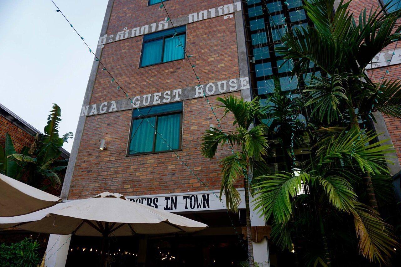 Naga Angkor Hostel Siem Reap Esterno foto